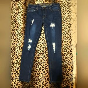 Women's denim jeans